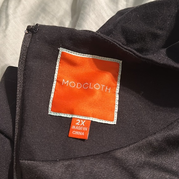 Modcloth Embroidered Fit & Flare Dress - Picture 6 of 6